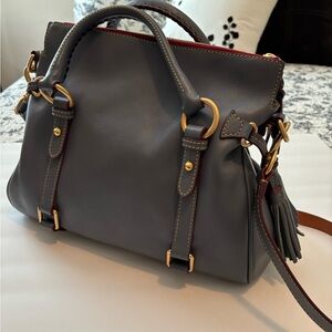 Gorgeous, rare Dooney & Bourke Florentine Leather Small  Satchel.